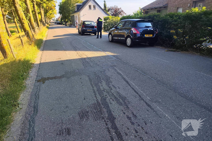 Automobilist ramt meerdere voertuigen