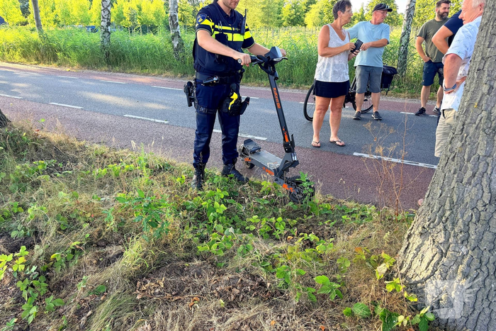 Man gewond na val van step