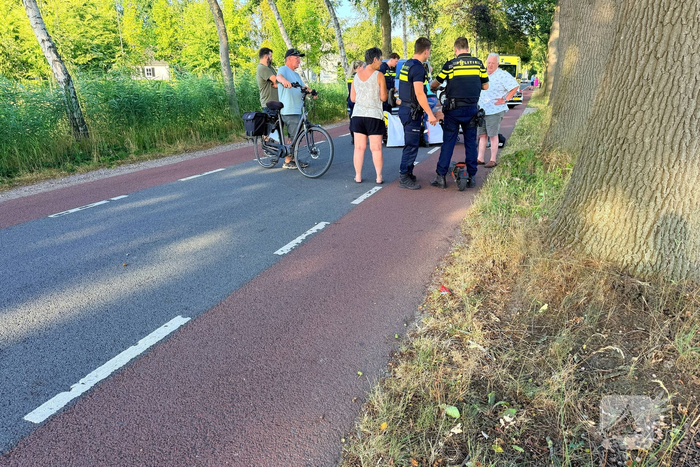 Man gewond na val van step