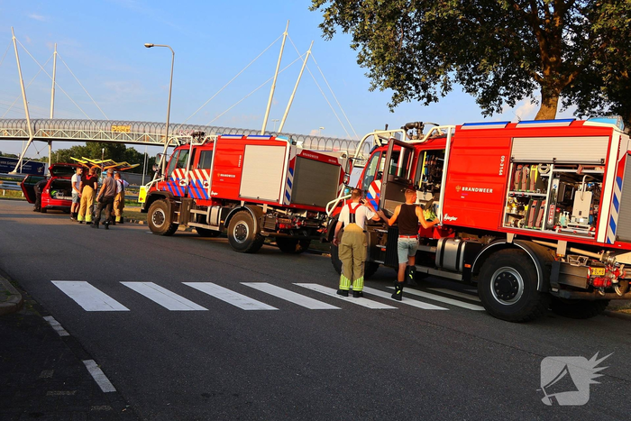 Utrechtse brandweer verleent bijstand bij grote bosbrand