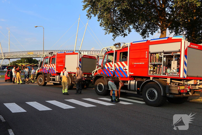 Utrechtse brandweer verleent bijstand bij grote bosbrand