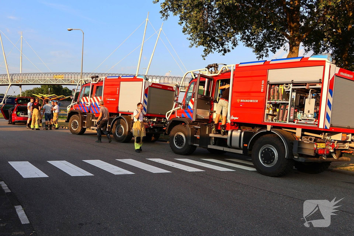 Utrechtse brandweer verleent bijstand bij grote bosbrand