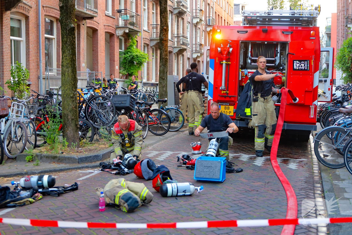 Woningbrand beperkt tot benedenverdieping