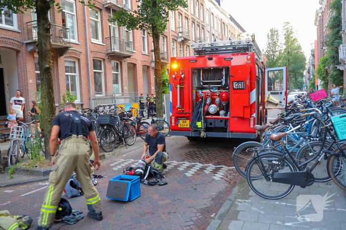 Woningbrand beperkt tot benedenverdieping