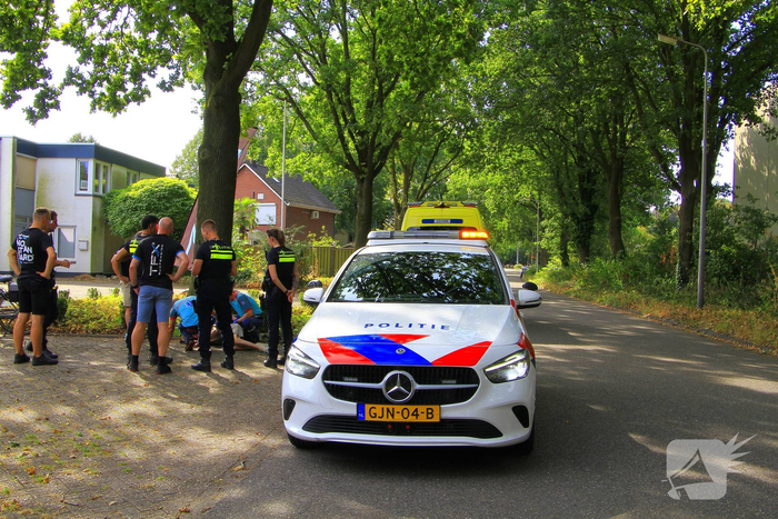 Fietser gewond bij eenzijdig ongeval