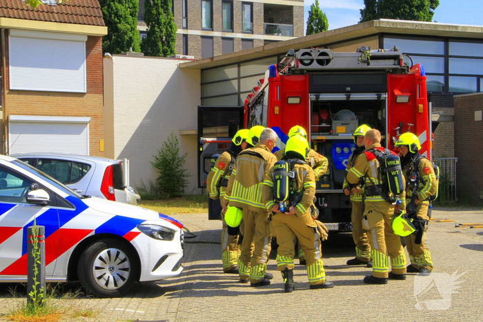Verhoogde CO-meting in kelderbox na brandmelding