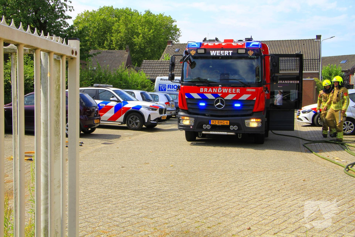 Verhoogde CO-meting in kelderbox na brandmelding
