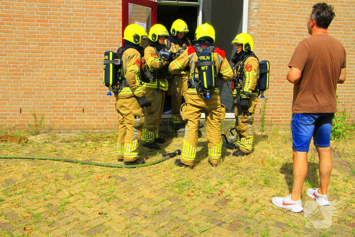 Verhoogde CO-meting in kelderbox na brandmelding