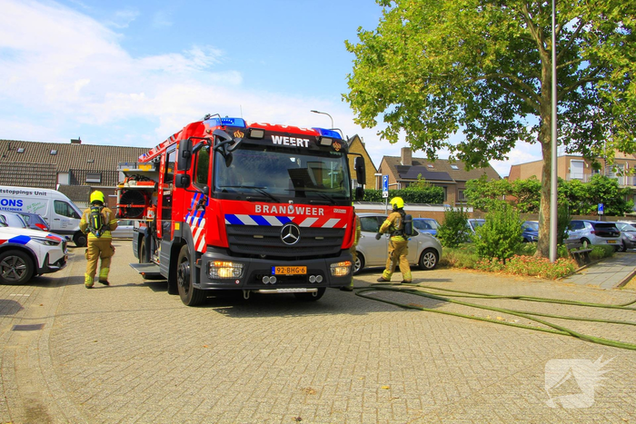 Verhoogde CO-meting in kelderbox na brandmelding