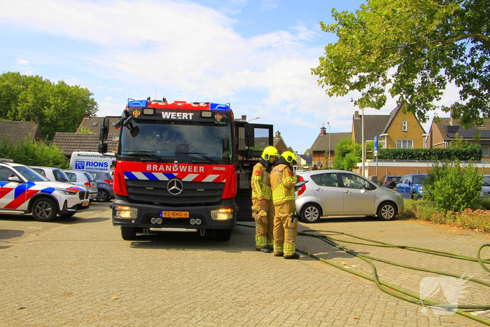 Verhoogde CO-meting in kelderbox na brandmelding