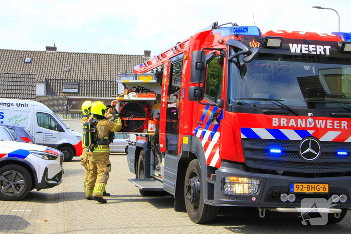 Verhoogde CO-meting in kelderbox na brandmelding