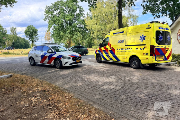 Motorrijder raakt gewond bij ongeval