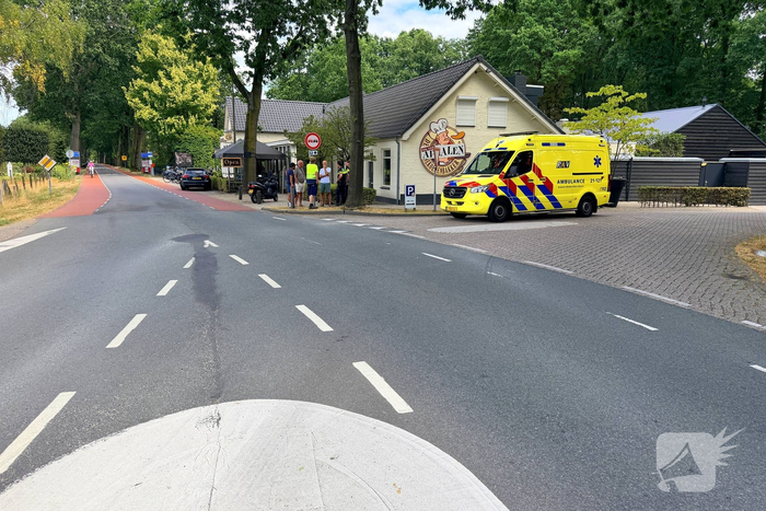 Motorrijder raakt gewond bij ongeval