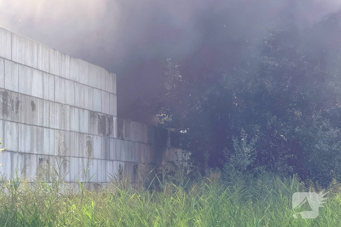 Brand door kunststof zorgt voor rookontwikkeling