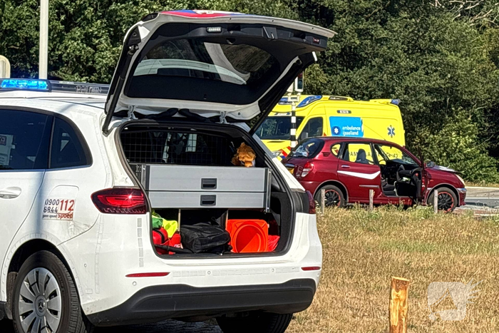 Meerdere gewonden bij aanrijding op N340