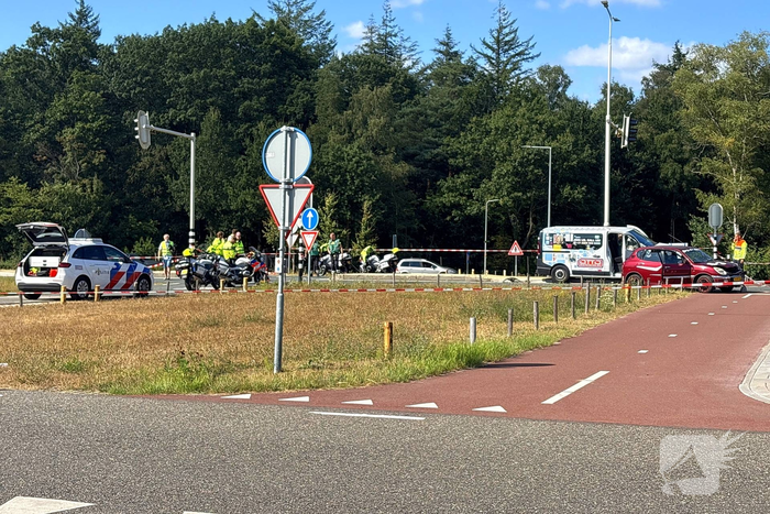 Meerdere gewonden bij aanrijding op N340