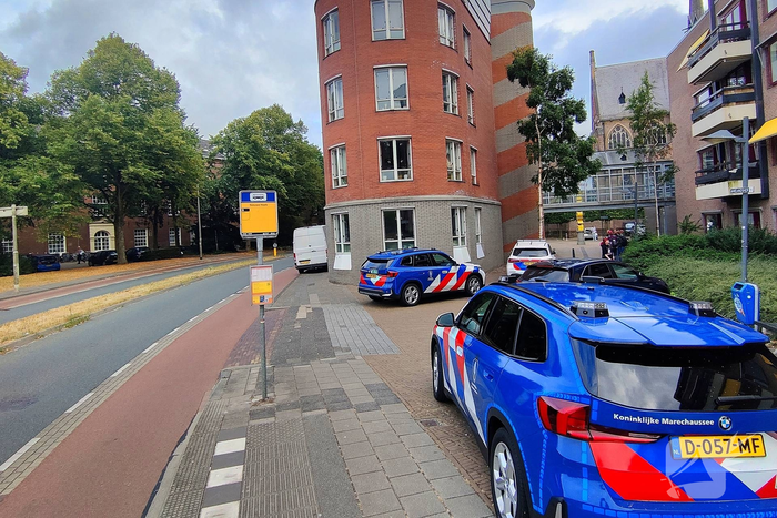 Politie zet groots in bij incident met man met verward gedrag