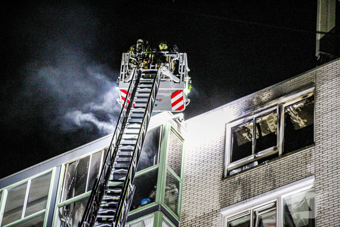 brand watertorenweg rotterdam