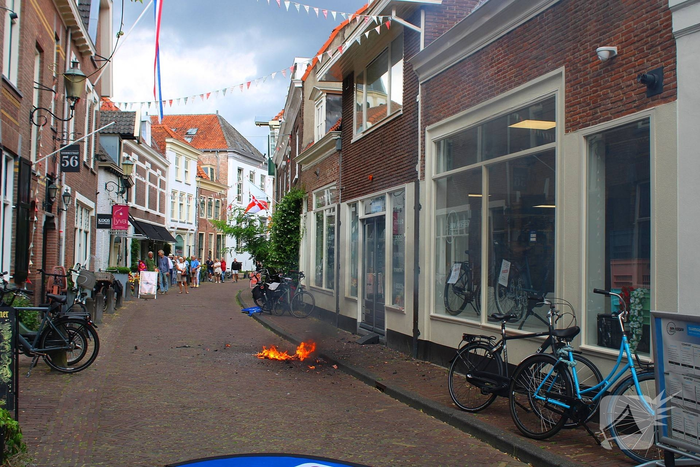Medewerkers voorkomen erger als accu plots in brand vliegt
