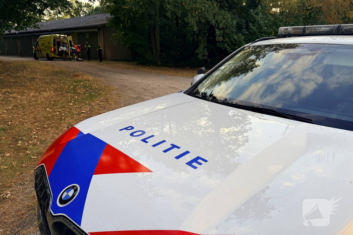 Man zwaargewond bij ongeval op privéterrein