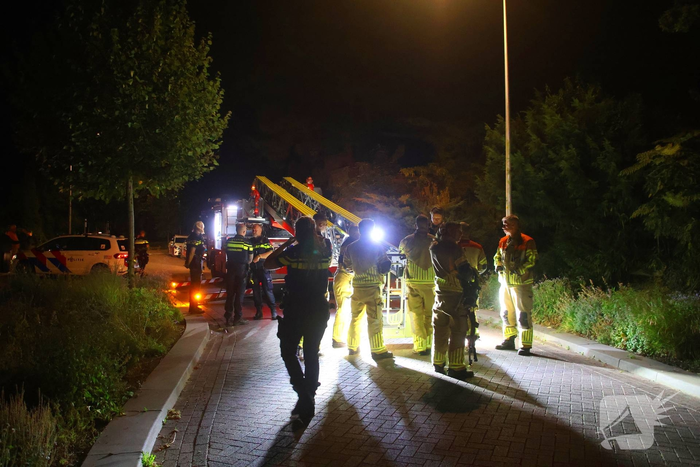 Grote inzet hulpdiensten voor woninginbraak