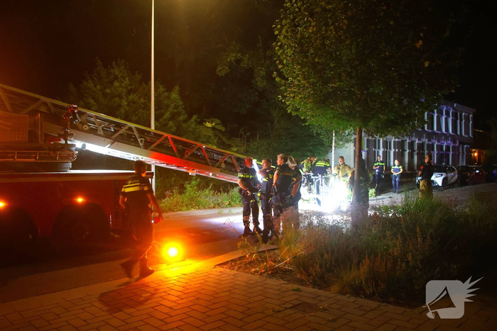 Grote inzet hulpdiensten voor woninginbraak