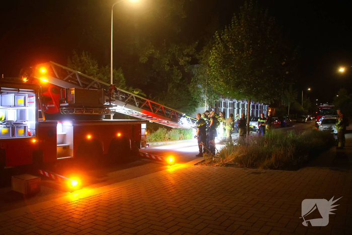 Grote inzet hulpdiensten voor woninginbraak