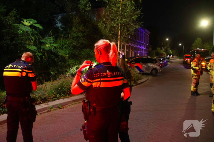 Grote inzet hulpdiensten voor woninginbraak