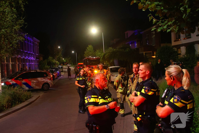 Grote inzet hulpdiensten voor woninginbraak