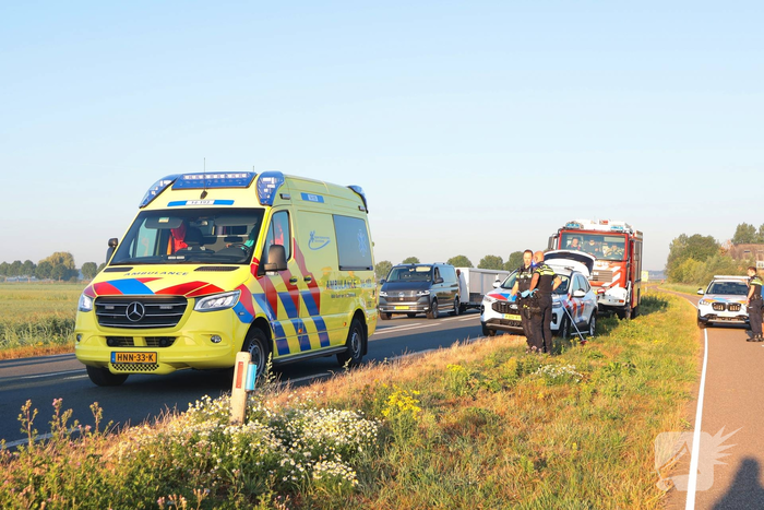 Frontale botsing leidt tot meerdere gewonden