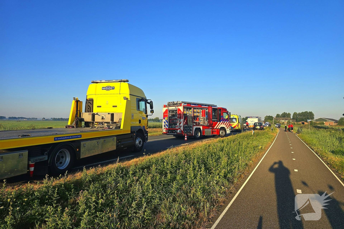 Frontale botsing leidt tot meerdere gewonden