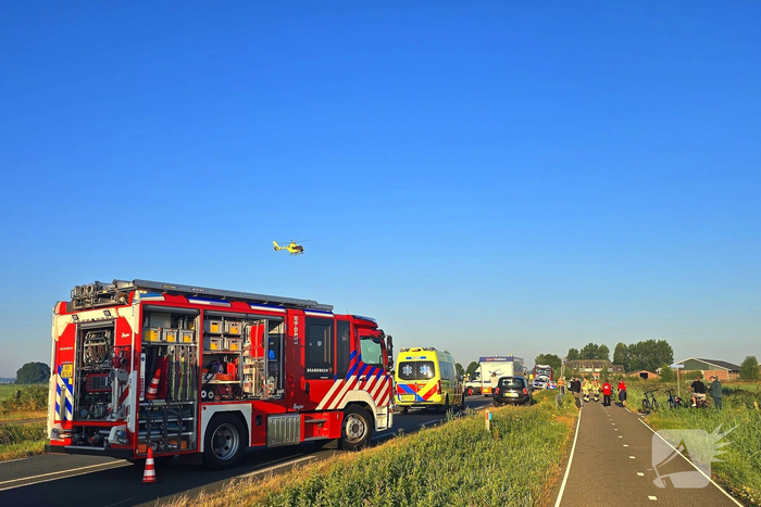 Frontale botsing leidt tot meerdere gewonden