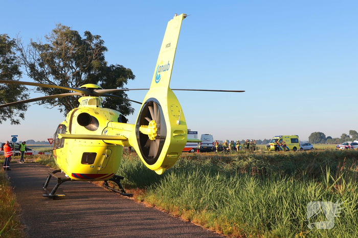 Frontale botsing leidt tot meerdere gewonden