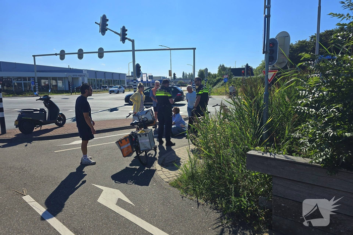 Fietser naar ziekenhuis na ongeval