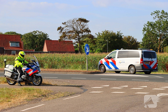 Traumahelikopter ingezet na fietsongeval