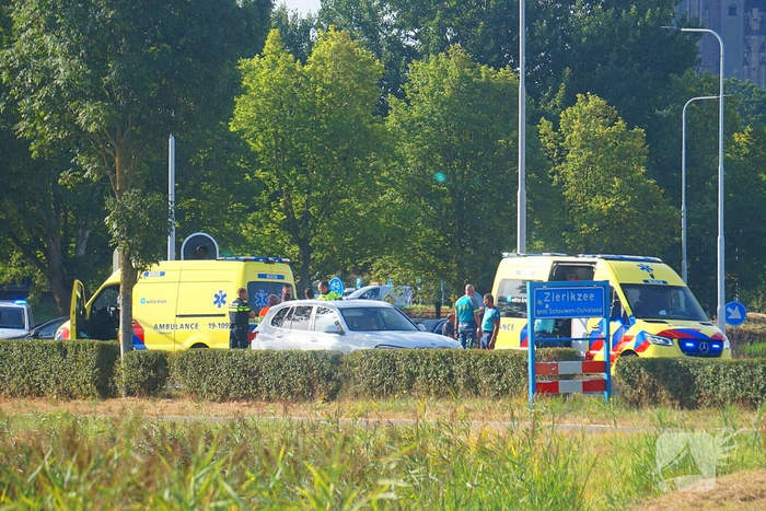 Traumahelikopter ingezet na fietsongeval