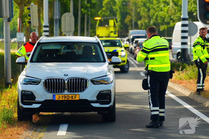 Traumahelikopter ingezet na fietsongeval