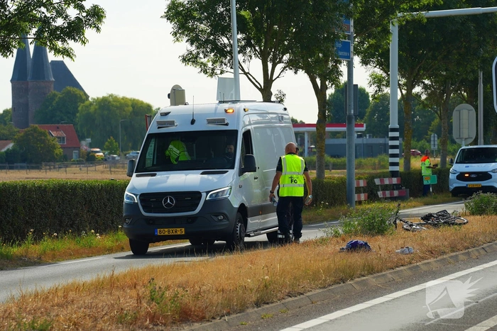 72-jarige fietster overleden na aanrijding