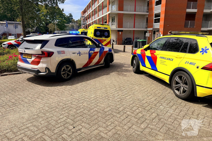 Hulpdiensten massaal aanwezig na medisch incident