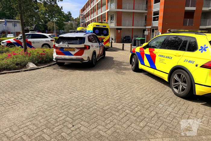 Hulpdiensten massaal aanwezig na medisch incident