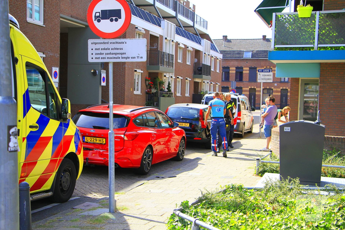 Ongeval met baby en kind eindigt zonder gewonden