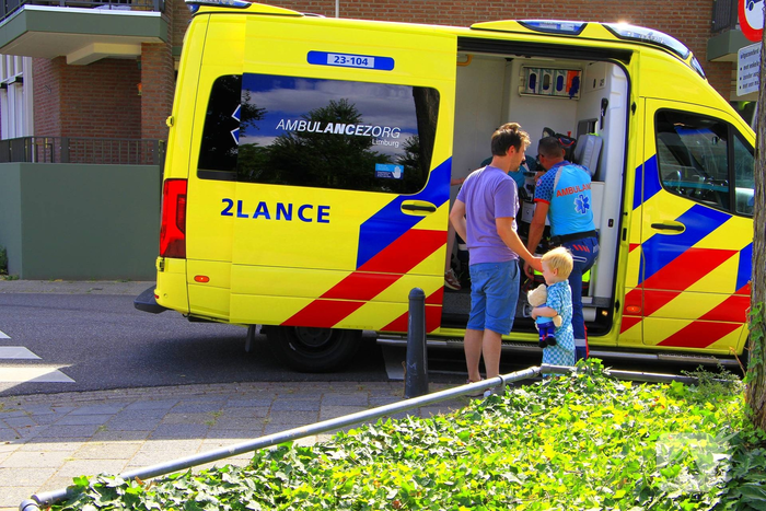 Ongeval met baby en kind eindigt zonder gewonden