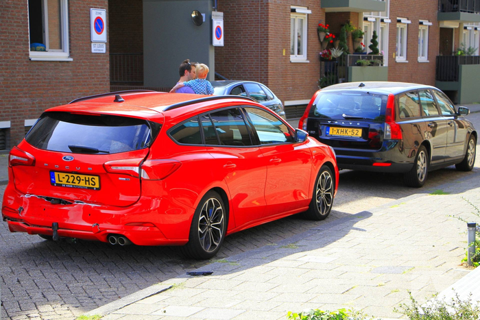 Ongeval met baby en kind eindigt zonder gewonden