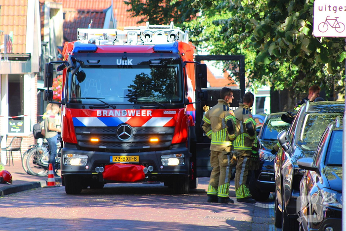 Brandweer ingezet voor gaslekkage