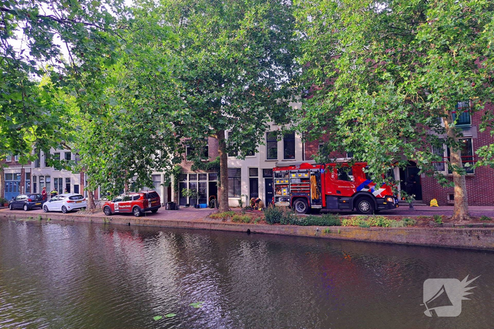 Deur geforceerd om brand in vaatwasser te bereiken
