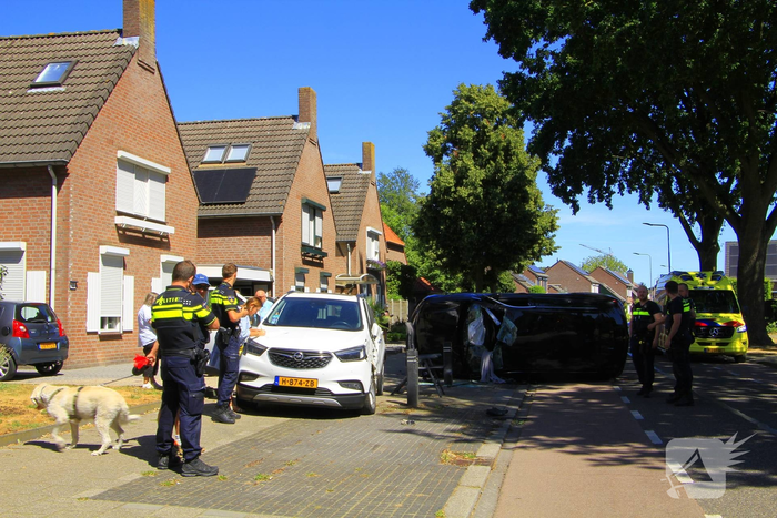 Ongeval op parkeerplaats leidt tot gewonde