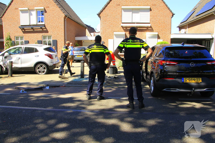 Ongeval op parkeerplaats leidt tot gewonde