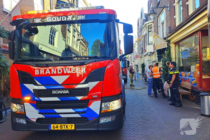 Brandweer ingezet voor dakbrand