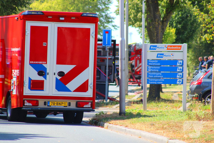 Hulpdiensten massaal ingezet bij brand