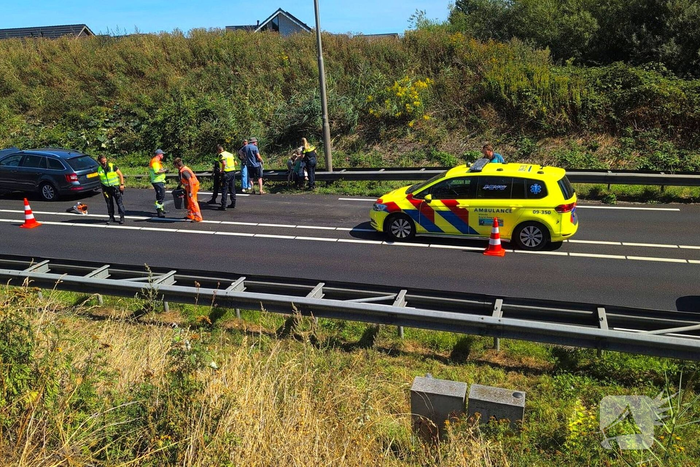Aanrijding tussen twee voertuigen